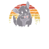 Süßes Chinchilla Retro