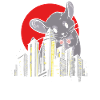 Sweet chinchilla in town