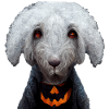 Bedlington Terrier Halloween