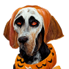Halloween Deutsch Coonhound