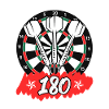 Darts 180 dartboard 180 in darts