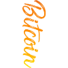 Bitcoin Graffiti Brush orange