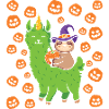 Halloween Sloth Witch