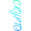 Crypto Graffiti Brush blue