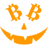 Bitcoin Halloween Pumpkin