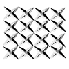 grey net cross pattern