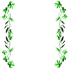green line stroke plant