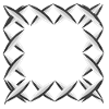 grey square crosses