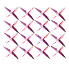 net crosses pink pattern