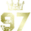 97 Number crown