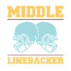 Middle Linebacker Shirt Gift