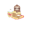 I Read Books And I Know Things Sloth