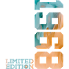 58TH BIRTHDAY LIMITED EDITION 1968