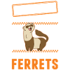Warning Ferret Ferret Gift