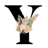 letter Y flowers