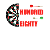 Dartboard Dart 180 en fléchettes