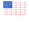 Dart Master USA Fléchettes Flèches