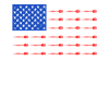 Dart Master USA Fléchettes Flèches