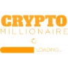Crypto Millionaire Loading Kryptowährung Design