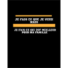 Bon design de famille