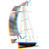 Segelboot Kunst