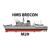 HMS BRECON - M29 - HUNT CLASS