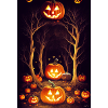 Crâne effrayant d’Halloween