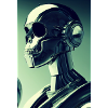 Robot Skull Punk