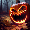 Crâne effrayant d’Halloween