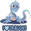 J’aime dragons Dragon mignon