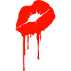Bloody Kiss - Bloody Lips - Vampyr - Kiss mund