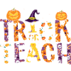 Astuce ou enseigner Halloween