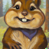 Happy Chipmunk