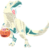 Halloween Dinosaur Pumpkin