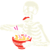 Halloween Skeleton Ramen