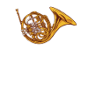 French Horn Instrument
