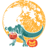 Halloween Dinosaur Pumpkin