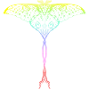 Rainbow Butterflies Actias