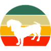 Retro Dachshund