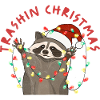 Trashin Christmas - Raccoon Christmas