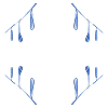 blue pattern drop