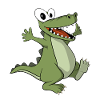Happy Crocodile