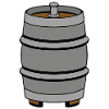 Bierfass Biertrinker Biertrinkerin Geschenkidee
