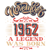 1962 birthday, November-1962, 11-1962