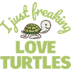 Turtles funny gift