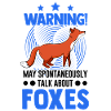 Warnung Fuchs Geschenk Polarfuchs Rotfucks