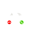 Einrad Ruft an Einradfahrer Smartphone
