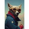 Wolf Flieger Cool Glasses
