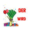 Hurra der Lauch wird 17