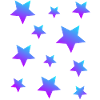 Star Star Pack Bleu-Violet